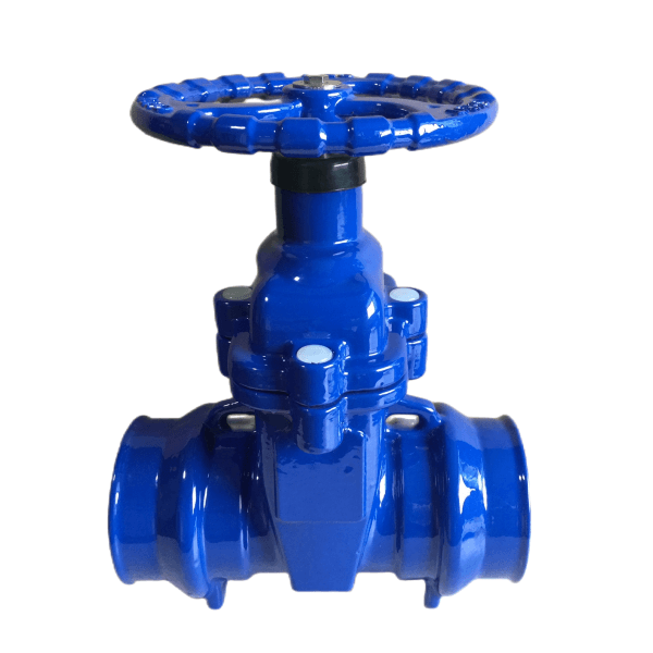 DIN 3352 Resilient Seat Gate Valve, DN150, PN10, GGG50, SW