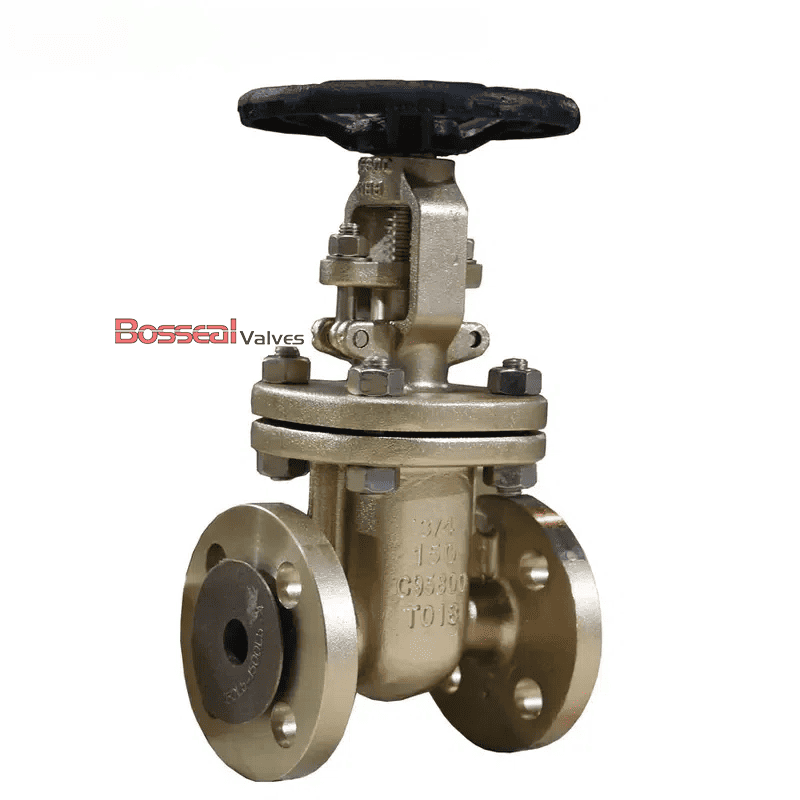 Aluminum Bronze Gate Valve, C95800, 42 Inches, RF Flanged