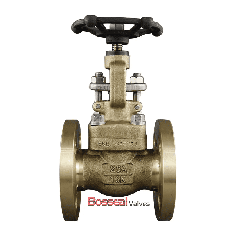 API 600 Bronze Gate Valve, ASTM B148 C95800, 36 IN, BB, FF