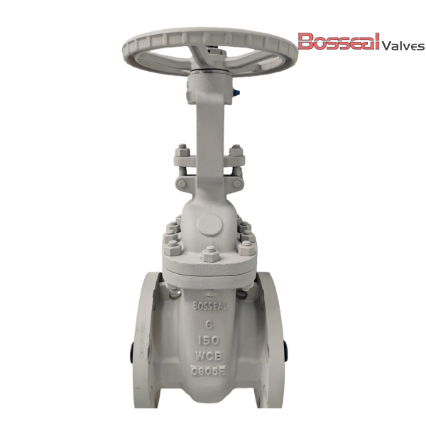 ASTM A217 WC6 Gate Valve, Bolted Bonnet, 16 IN, 600 LB, OS&amp;Y
