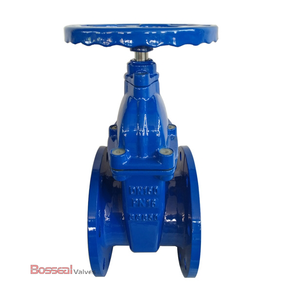 GGG50 Gate Valve, DIN 3352, DN700, PN15, Square Cap