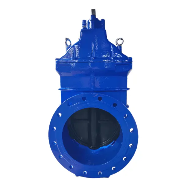 DIN F4 Resilient Gate Valve, DN350, PN10, DIN 3352, GGG50, RF