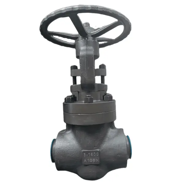 Válvula de compuerta forjada con bonete de perno, API 600, A105, 3IN, 1500LB
