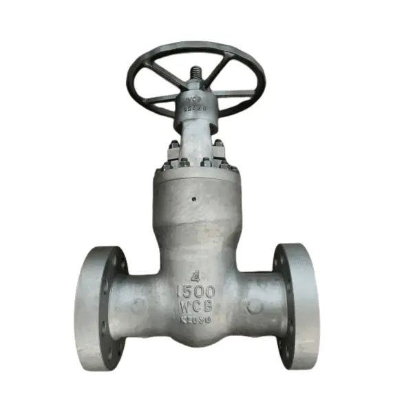Válvula de compuerta de cuña ASTM A216 WCB, 4 pulgadas, 1500LB, API 600, RTJ