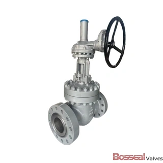 Carbon Steel LCB Gate Valve, API 600, 14 Inch, 1500 LB, OS&Y