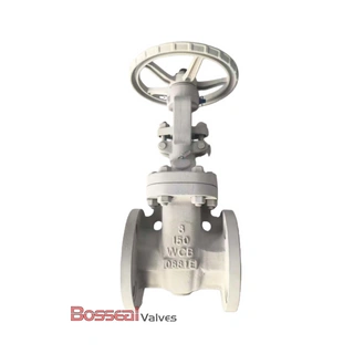 ASTM A216 WCB Gate Valve, API 600, 2 IN, CL150, Bolted Bonnet