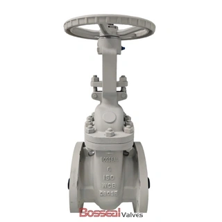 ASTM A217 WC6 Gate Valve, 16 Inch, CL300 LB, PSB, RF Flanged