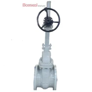 ASTM A351 CF8 Gate Valve, API 600, 32 Inch, CL 300, OS&Y