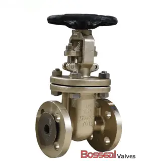 Bolted Bonnet Gate Valves, Al-Bronze C95800, 6 Inch, CL150