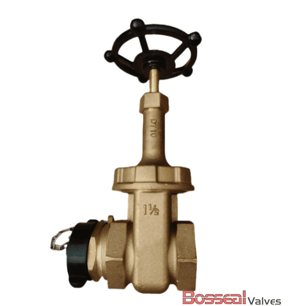 Rising Stem Gate Valve, Bronze C83600, 1-1/2 Inch, CL 200 LB