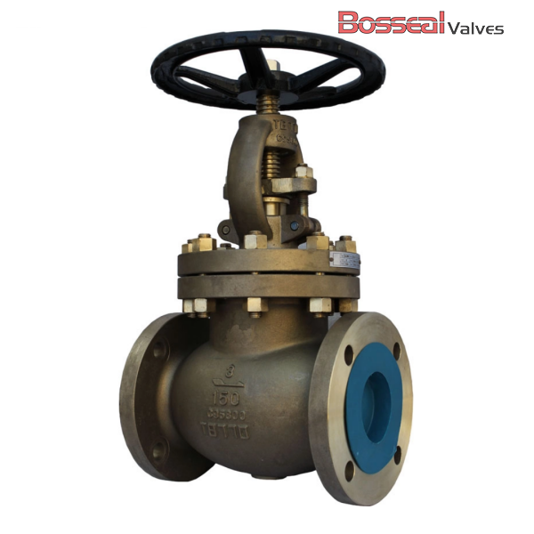 Aluminum Bronze Globe Valve, C95800, OS&amp;Y, 6 Inch, CL300 LB