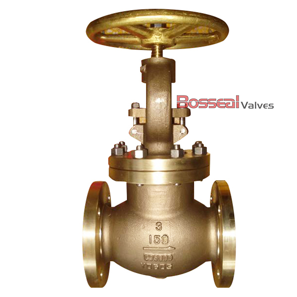 API 623 Bolted Bonnet Globe Valve, C95800, 8 IN, CL150, OS&amp;Y