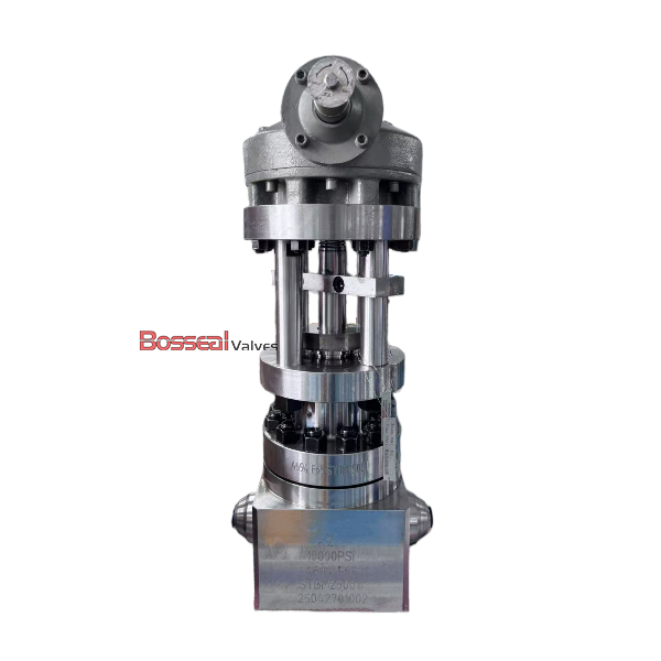 API 6A Globe Valve, F60/F65/4130, 11 Inches, 15000 PSI, RTJ