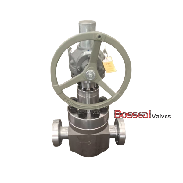 ASTM A694 F65 Globe Valve, API 6A, 7-1/8 IN, 4140 Trim, RTJ