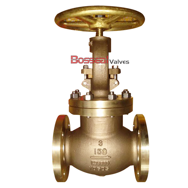 BS 1873 Al-bronze Globe Valves, B148 C95800, 10 Inch, 300 LB
