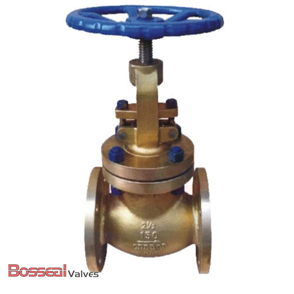 BS 1873 Aluminium Bronze Globe Valve, C95800, 36 Inch, CL150