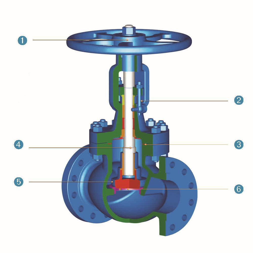 Drawing for Globe Valve