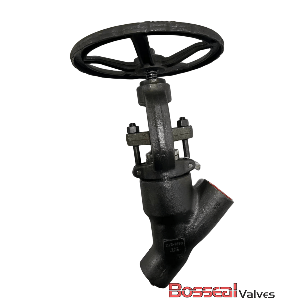 Forged Steel Y Globe Valve, ASTM A182 F11, 3/4 IN, 1500 LB