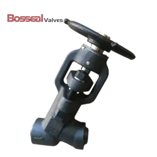 API 602 Y Globe Valve, ASTM A182 F11, 3/4 IN, CL 800 LB, BW