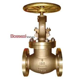 API 623 Flanged Globe Valves, Al-bronze, 40 IN, Bolted Bonnet