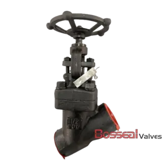 Y Pattern Globe Valve, A105N, 2500 LB, 1/2 IN, API 602