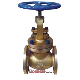 Al-bronze Flanged Globe Valve, B148 C95800, 24 IN, FF, OS&Y