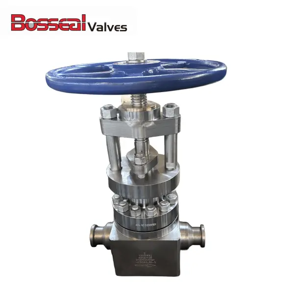 ASTM A694 F65 Globe Valve, API 6A, ASME B16.34, 2IN, 10000 PSI, HUB