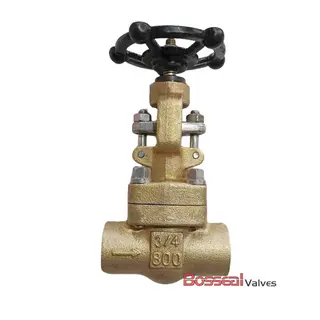 Pressure Seal Bonnet Globe Valve, BS 1873, Al-bronze, 3 Inch
