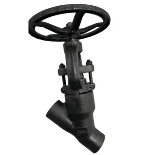 Pressure Seal Bonnet Y Globe Valve, A182 F91, 2 IN, CL1500