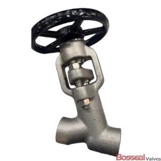ASME B16.34 Y Globe Valve, 1/2 Inch, CL 2680 LB, A182 F316