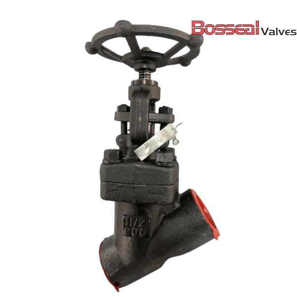 ASTM A182 F91 Y Globe Valve, 800 LB, 2 Inch, Bolted Bonnet