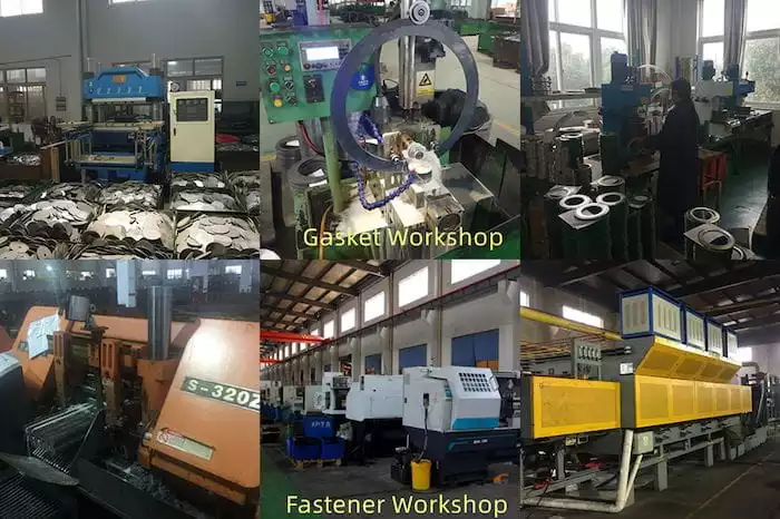 Workshops for gaskets and fasteners