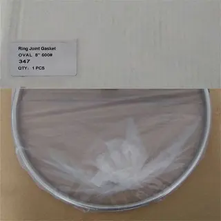 Ring Joint Gasket, ASME B16.20, Stainless Steel 347, 600 LB