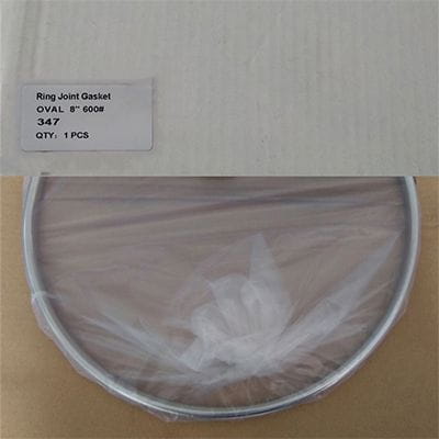 Ring Joint Gasket, ASME B16.20, Stainless Steel 347, 600 LB