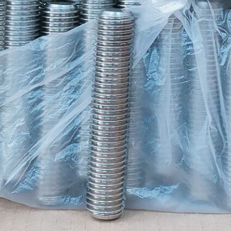 316 SS Threaded Rod, ASTM A193 Gr B8M SS316, 5/8 IN