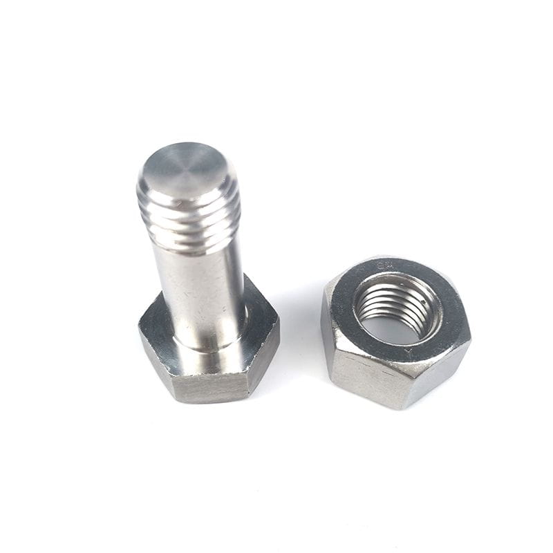 A193 B8M Hex Head Bolt, Partial Thread, B18.2.1, 7UNC