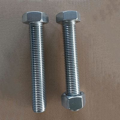 DIN 933 Hex Bolt Full Thread, ASTM A320 GR B8M CL 2, M30