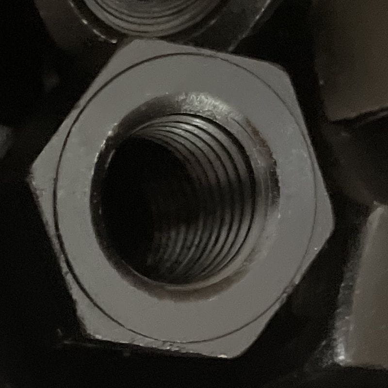 DIN 934 Heavy Hex Nut, Dimension M20, ASTM A194 Grade 2H