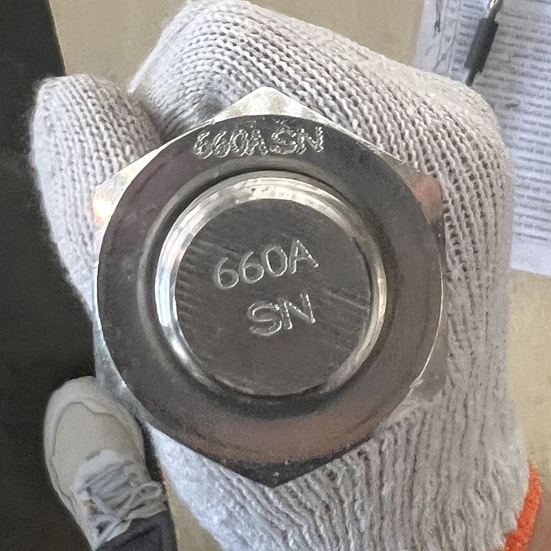 High-Temperature Bolting, A453 Gr.660 A, Fully Thread Bolt with Nuts