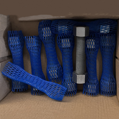 Inconel 718 Stud Bolt, 2 Hex Nuts, M16, Inconel 718, Design -196 degC