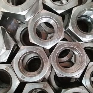M33 Nut ASTM A194 8M, Stainless Steel Hex Nut, B18.2.4.2M