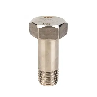 Hex Head Cap Screw, ASTM A193 Gr B8M Cl2, 316SS, 1-1/8 Inch