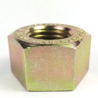 DIN 934 Hex Nut, M30, ASTM A320 Gr L7, Zinc and Bichromated