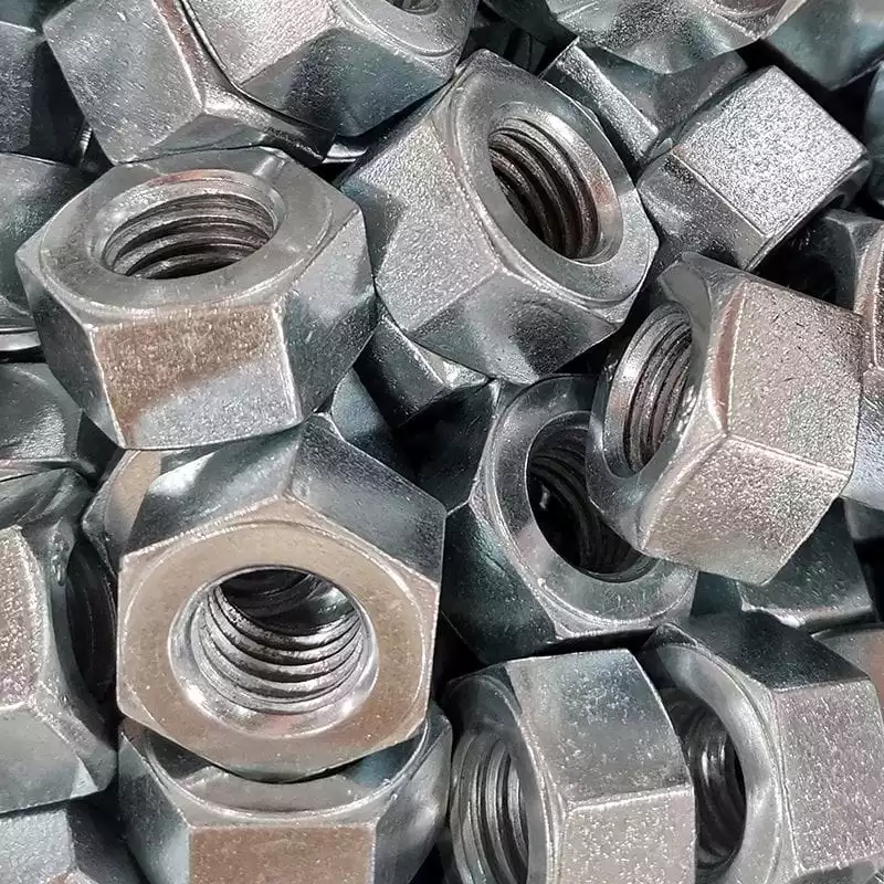 Hexagon Nut ISO 4032, ASTM A194 2H, Electric Zinc Plated