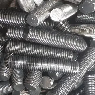 M12 Threaded Bar, High Strength Bolt, A193 B7, Black Finish