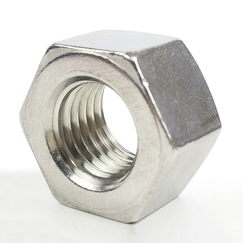 SS Hex Nut A194 8M, B 18.2.2, Thread 9 UNC, Heavy Hex