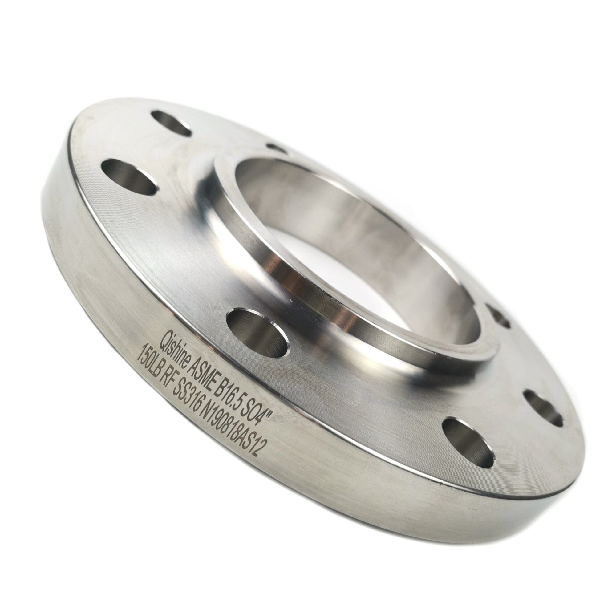 ASME B16.5 SO Flange, 4 Inch, Forged Steel, 150LB