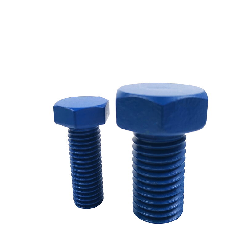 ASME SA193 B7M Hex Bolt, 5/16 to 4 Inch, 30 to 1000 mm, PTFE Coated