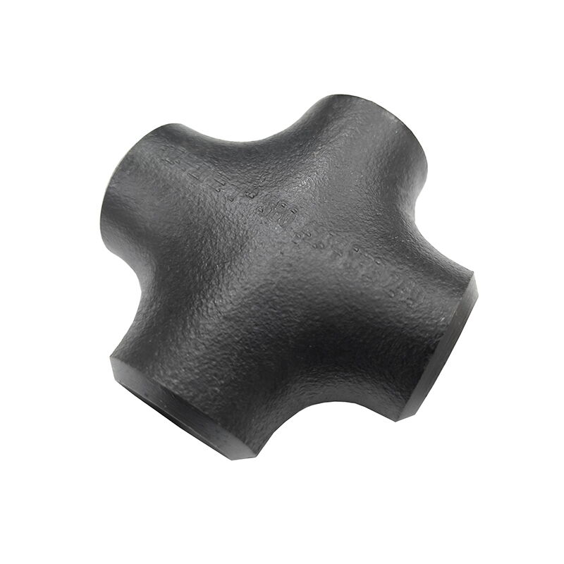 ASTM A234 WPB Cross, ASME B16.9, 1 Inch, STD, Butt Weld