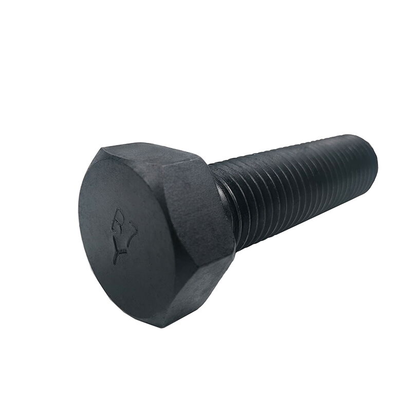 Black Coated Hex Head Bolt, A193 B7, 5/16 to 4 Inch, 30 to 1000 mm
